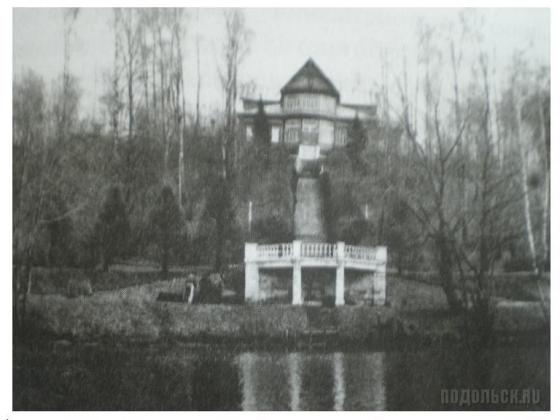Вид на дачу Николая Мандро. 1912 г. 
