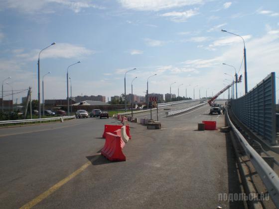 Подольск, новый путепровод 