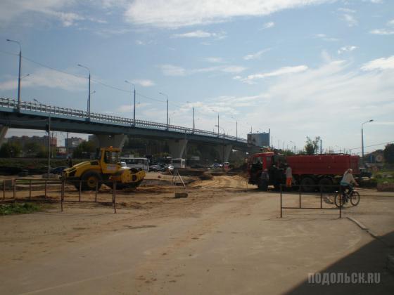 Подольск, новый путепровод 
