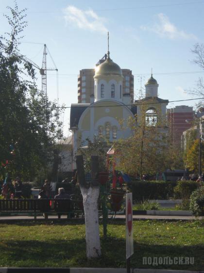 Новопостроенный Александровский храм