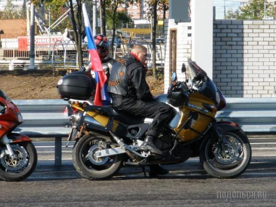 На открытии путепровода в Кутузово 