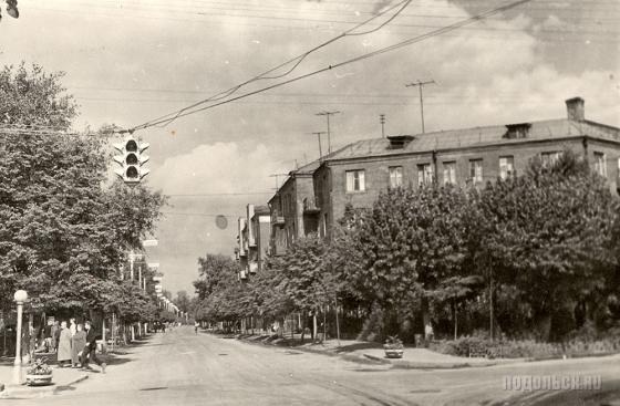 Подольск. Рабочая ул., 1957 г. 