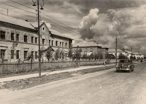 Подольск, Колхозная улица, 1959 г. 
