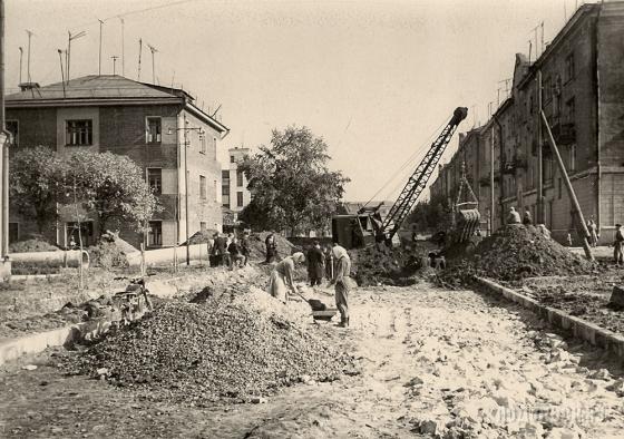 Подольск, Зеленая улица, 1962 г. 