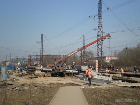 Подольск, платформа Силикатная 