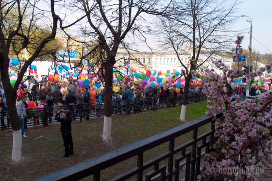 Подольск, первомайская демонстрация 2010 