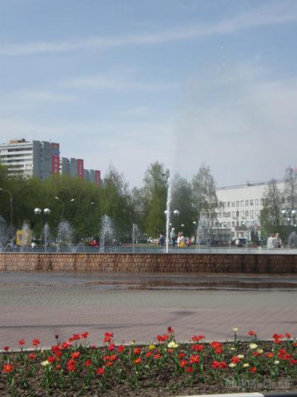 Подольск, фонтан 