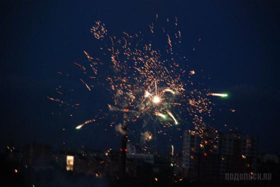 Салют 9 мая 2007 г. 