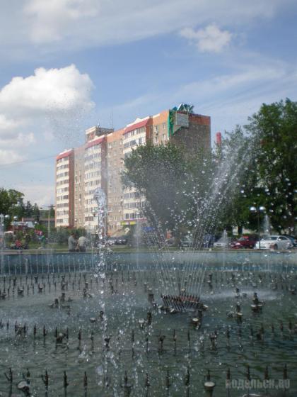 Подольск, фонтан 