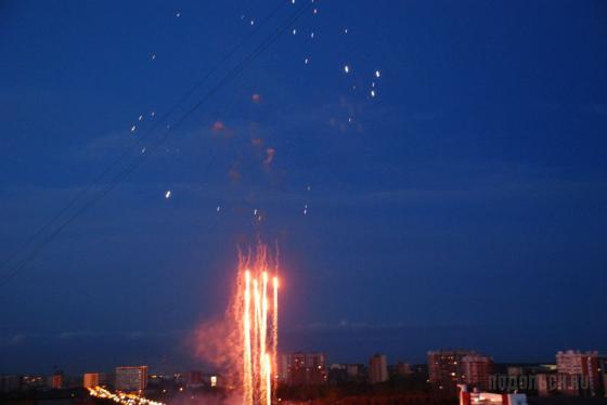 Салют 9 мая 2007 г. 