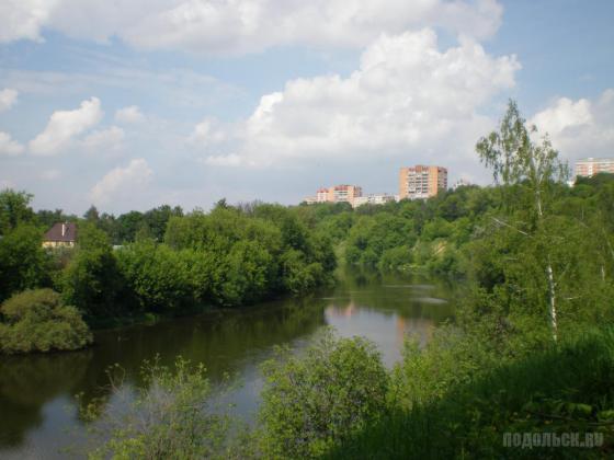 Подольск, вид на р. Пахру 
