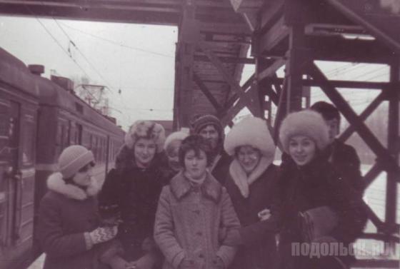 Подольск, платформа, 1.1980 