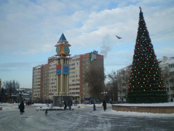 Подольск, главная городская елка-2011 