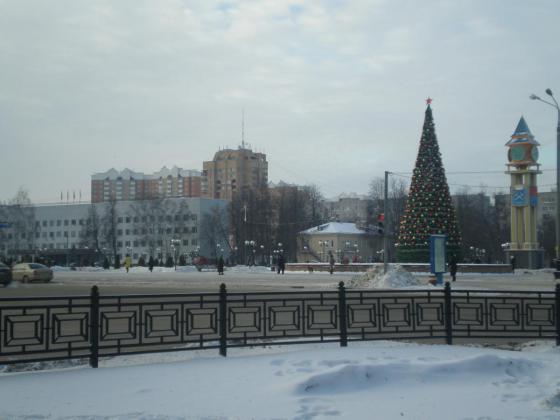 Подольск, площадь Ленина 
