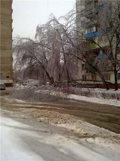 Подольск, улица Филиппова 26.12.2010 
