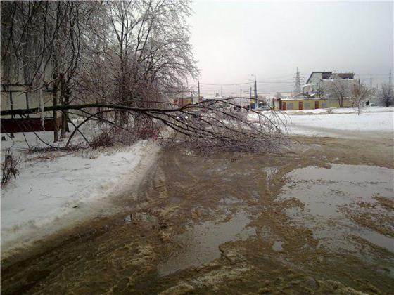 Подольск, улица Филиппова 26.12.2010 