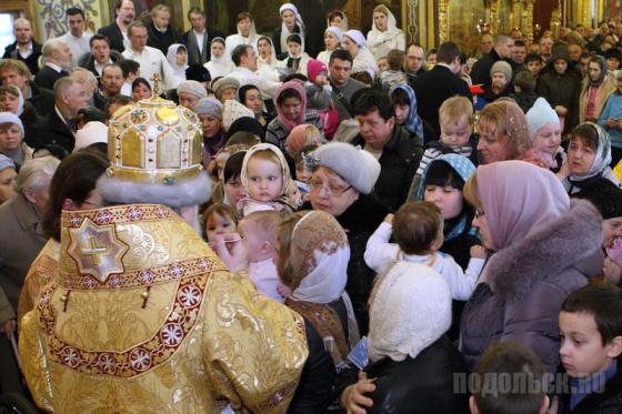 Архипастырское посещение Подольска митрополитом Ювеналием