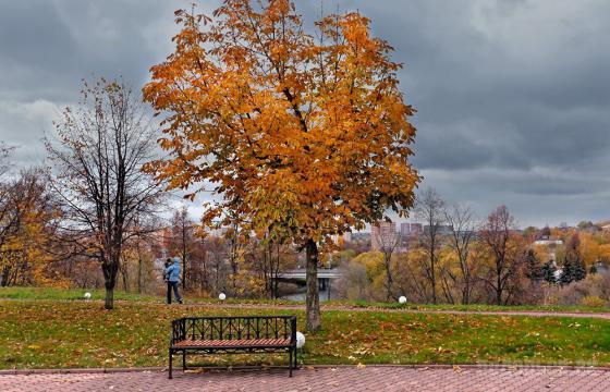 В моем городе осень 