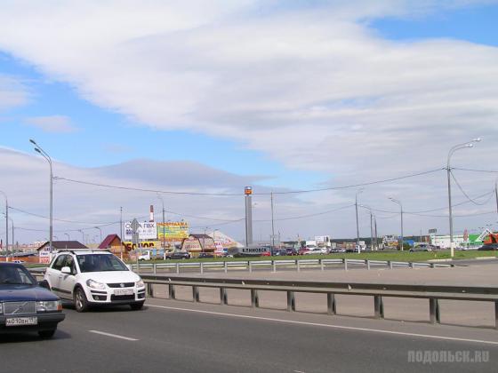 Въезд в Климовск 