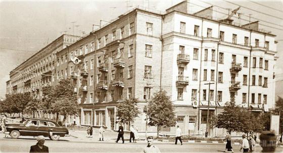 Подольск, проспект Ленина 1960-е годы 