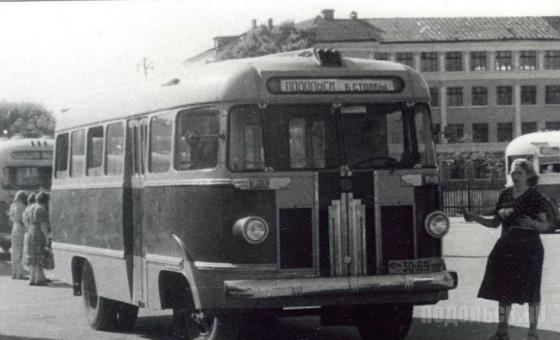 ТА-6 образца 1956-1957 гг.  Маршрут "Подольск - Б. Столбы" 