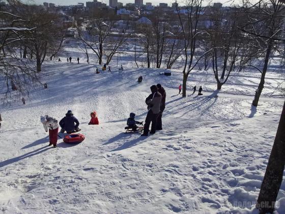 Горка в Дубровицах 