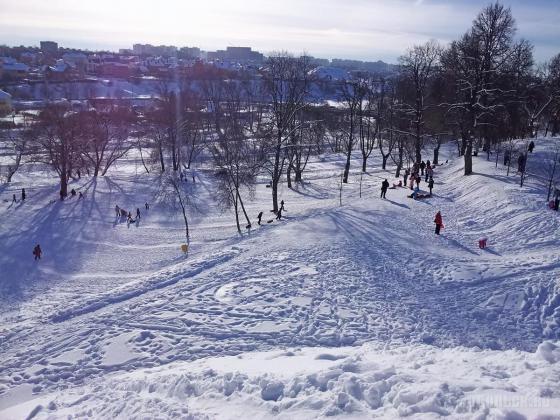 Горка в Дубровицах 