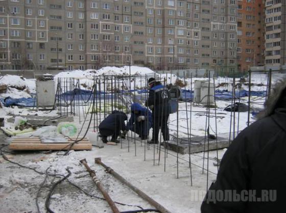Строительство детского сада на Подольской, 20 А 