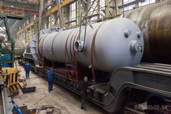 Машиностроительный завод «ЗиО-Подольск» изготовил и отправил в адрес Нововоронежской АЭС-2 подогреватель высокого давления 