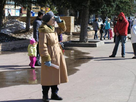 Митинг в Климовске 13 апреля 2013 г. 