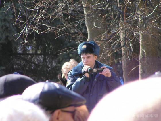 Митинг в Климовске 13 апреля 2013 г. 