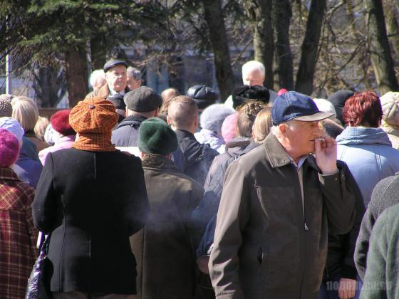 Митинг в Климовске 13 апреля 2013 г. 