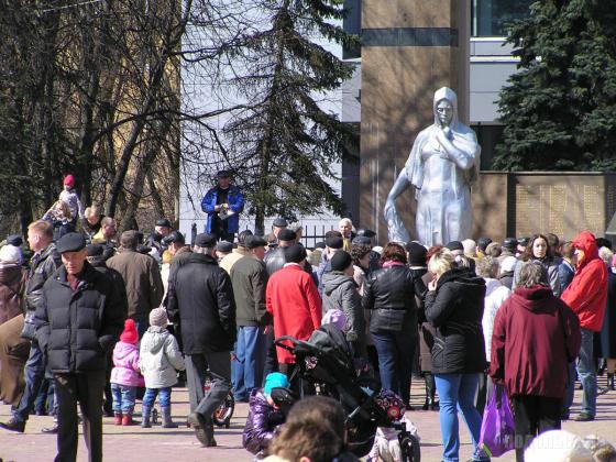 Митинг в Климовске 13 апреля 2013 г. 