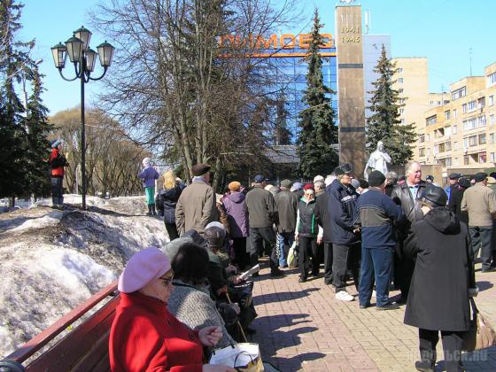 Митинг в Климовске 13 апреля 2013 г. 