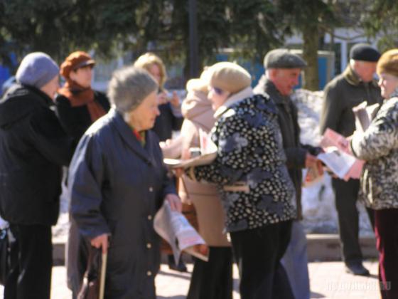 Митинг в Климовске 13 апреля 2013 г. 