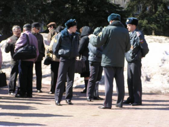 Митинг в Климовске 13 апреля 2013 г. 