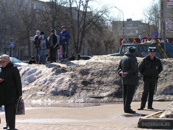 Митинг в Климовске 13 апреля 2013 г. 