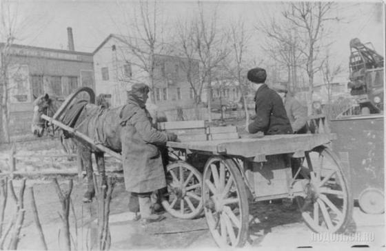 Транспорт на заводе "Микропровод" - 1958. 