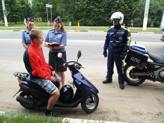 Рейд "Скутер" в Подольске 22.06.2013 