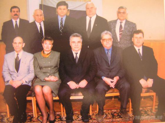 А. В. Никулин со своими заместителями 