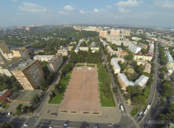 Виды от ДК им. Лепсе 2013 г. 