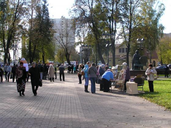 Библиогородок в Екатерининском сквере 6 октября 