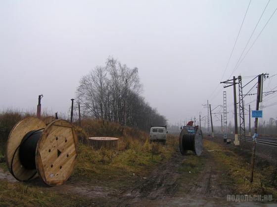 У платформы Весенняя 