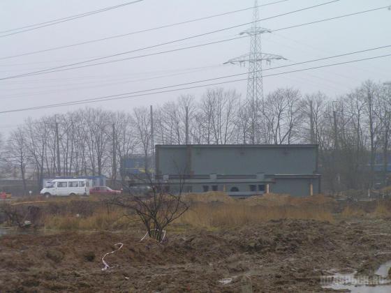 Строительство эстакады в Климовске 3.11.13 