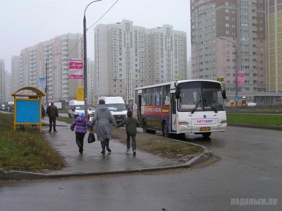 Остановочный пункт на улице Академика Доллежаля автобус 520 К