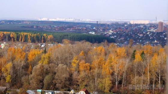 Вид с Садовой улицы 13.10.2013