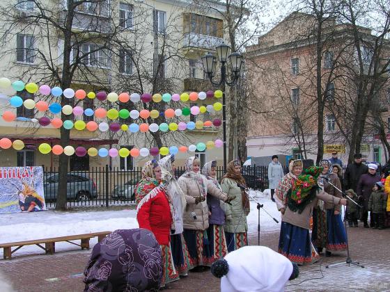 Масленица в Климовске 2 марта