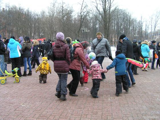 Масленица в Климовске 2 марта